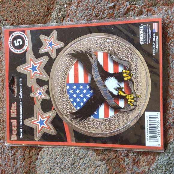Eagle decals Unites we Stand vtg - Picture 3 of 6
